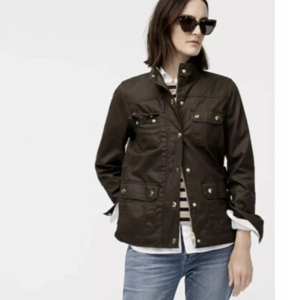 J. Crew Downtown Field Jacket in size small. - Picture 1 of 7